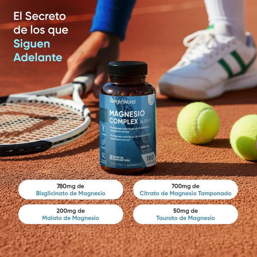 4 formas de magnesio en una fórmula
