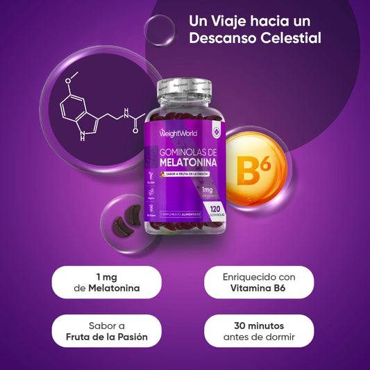 Melatonina 1 mg + Vitamina B6