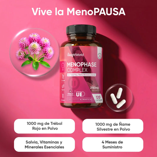 Menophase Complex con vitaminas y minerales