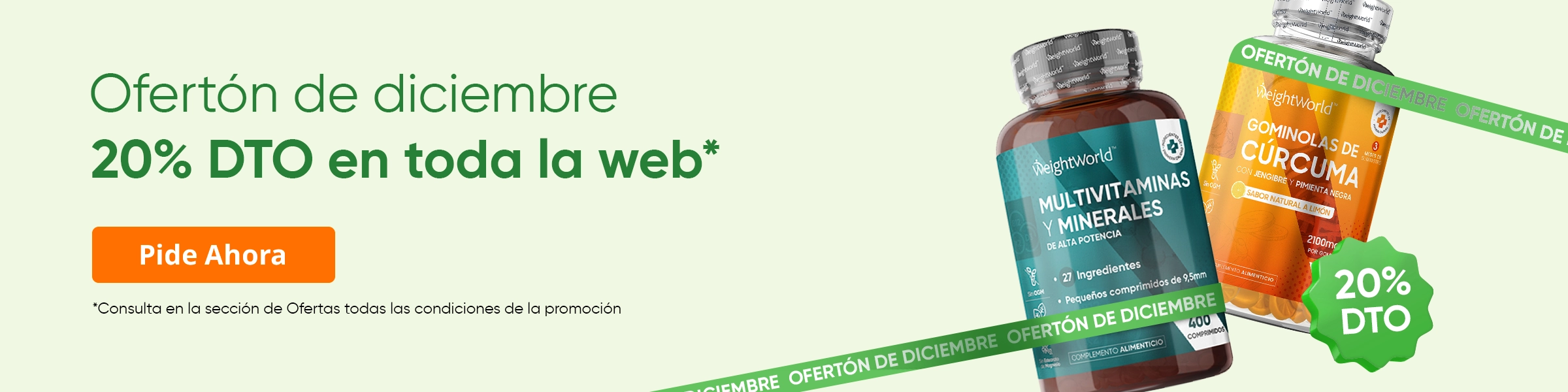 Ahorra 20 % en toda la web