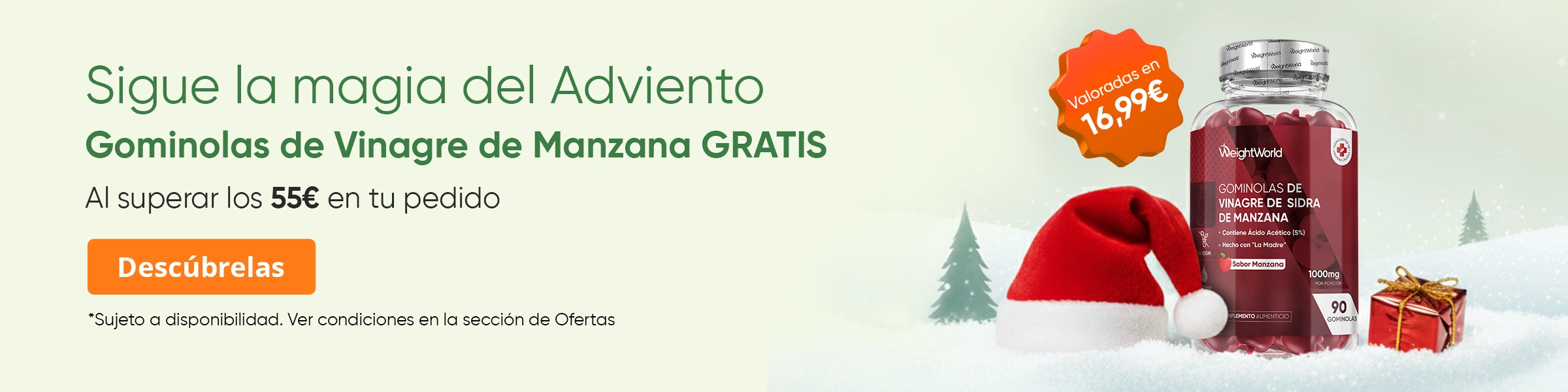 Regalo de adviento por compras +55 €