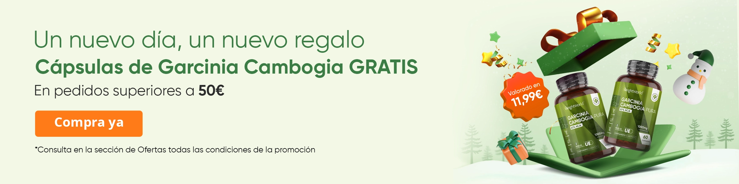 Regalo por compras +50 €