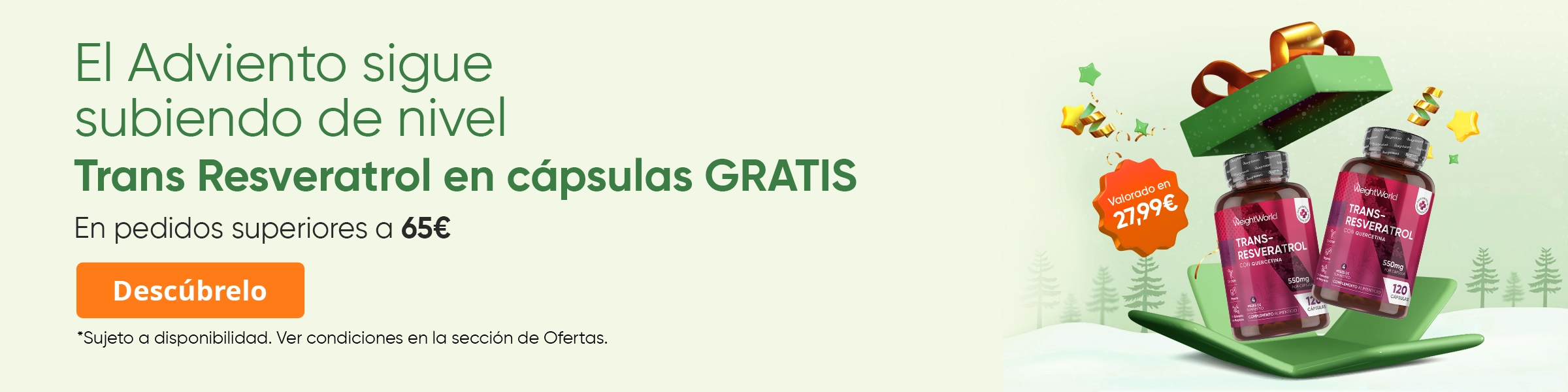 Regalo Premium por compras +65 €