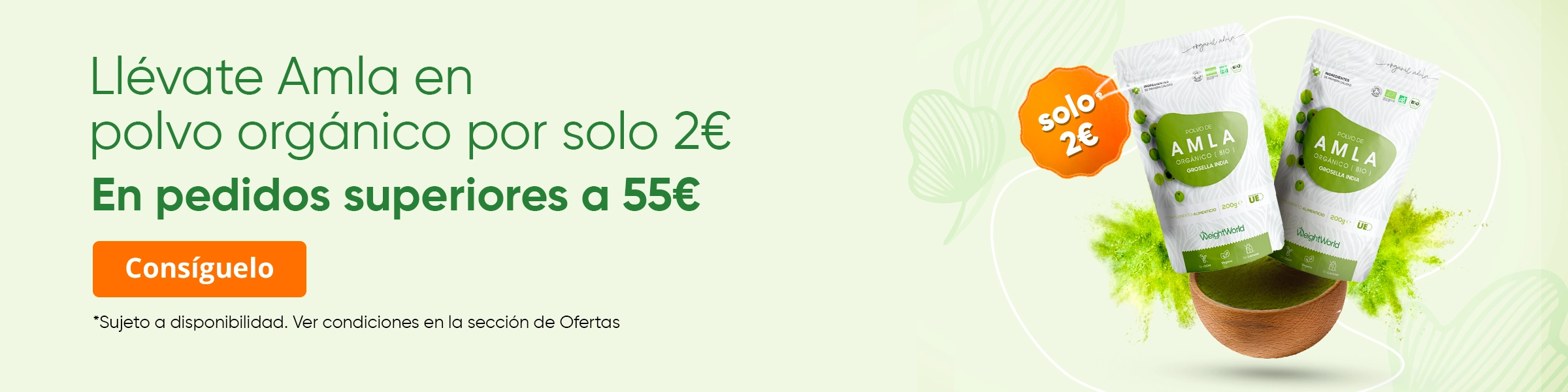 Llévate un suplemento por solo 2 €