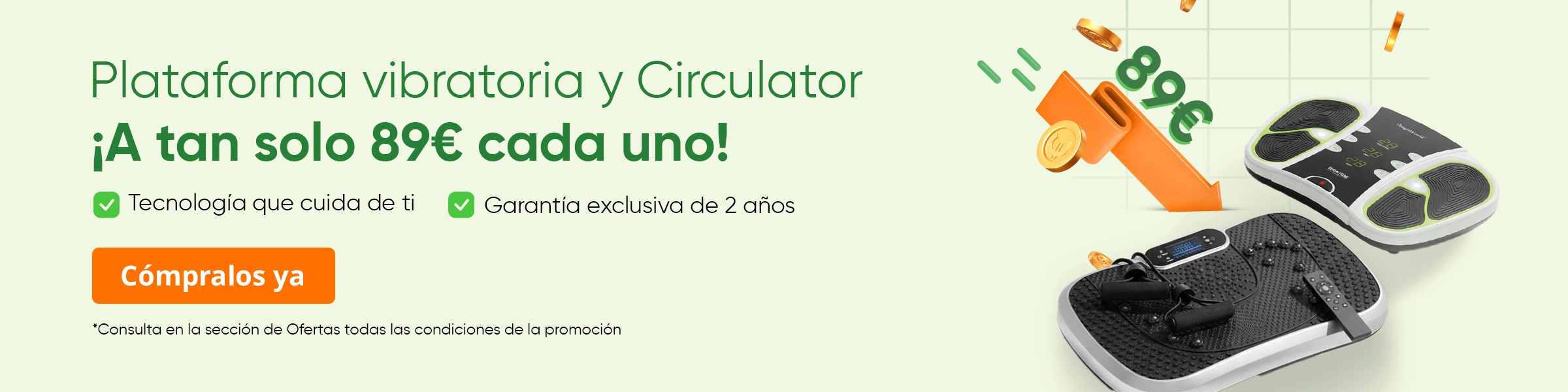 Dispositivos a tan solo 89 € cada uno