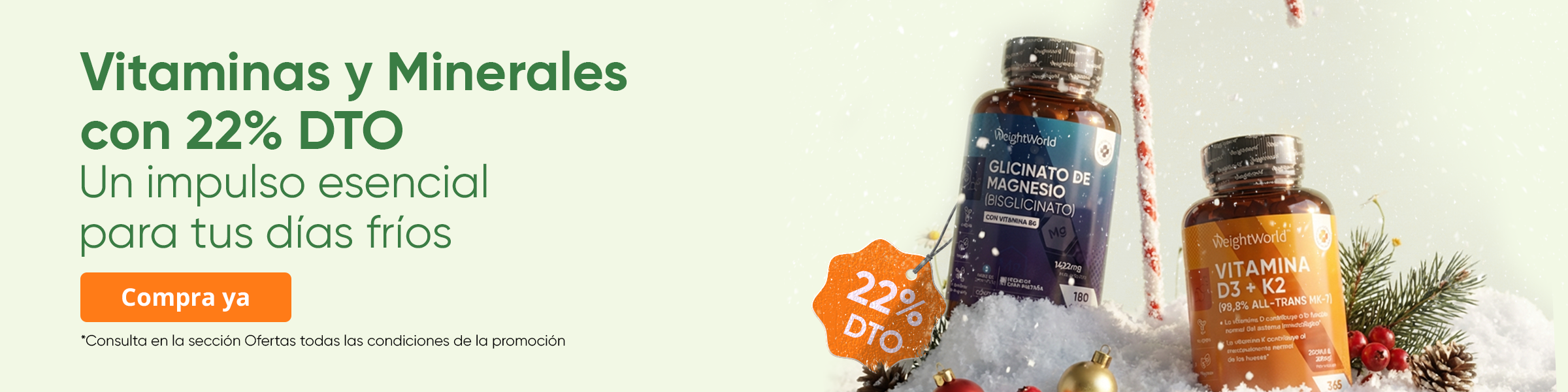 Vitaminas y minerales con -22%