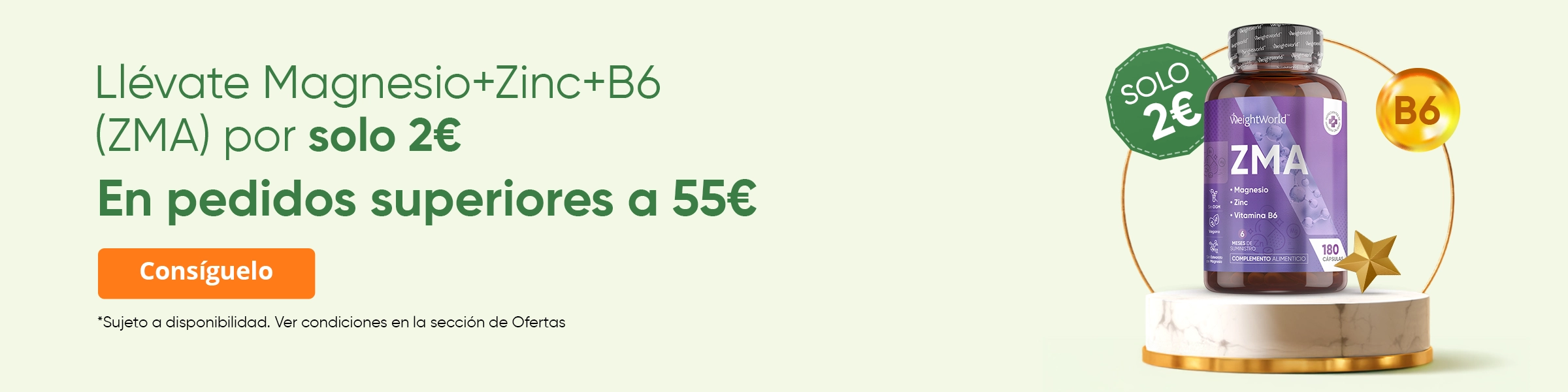 Llévate un suplemento por solo 2 €