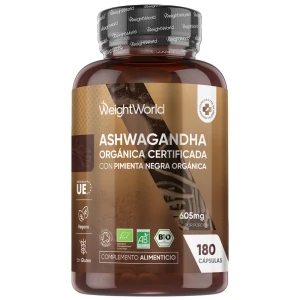 Ashwagandha Orgánica Con Pimienta Negra