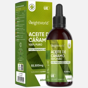 WeightWorld Aceite De Cáñamo 60 ml Oil