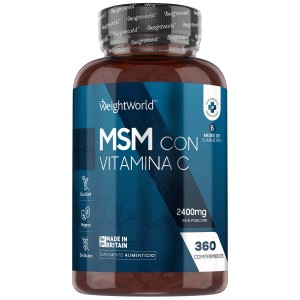 Comprimidos de MSM con vitamina C