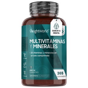 Tabletas de Multivitaminas y Minerales 365