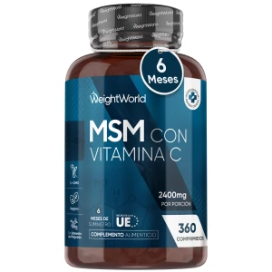 Suplemento MSM con Vitamina C