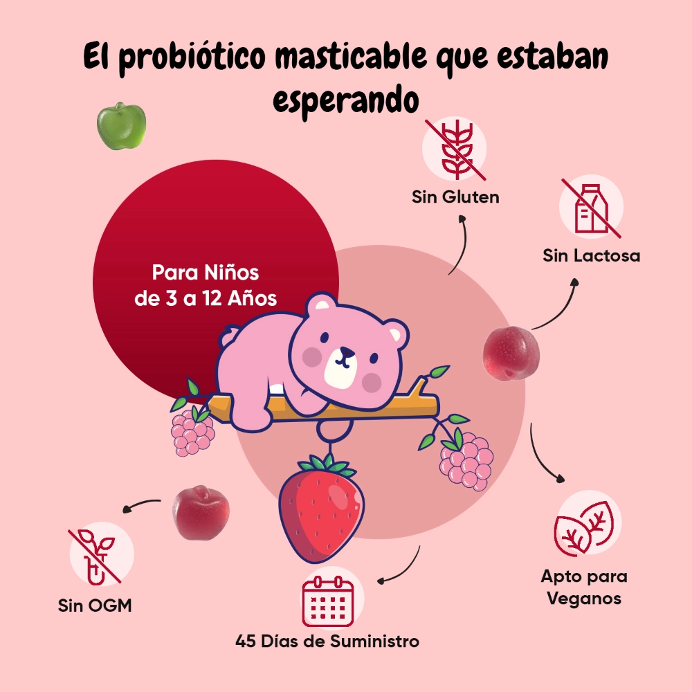 Propiedades de los probióticos para niños