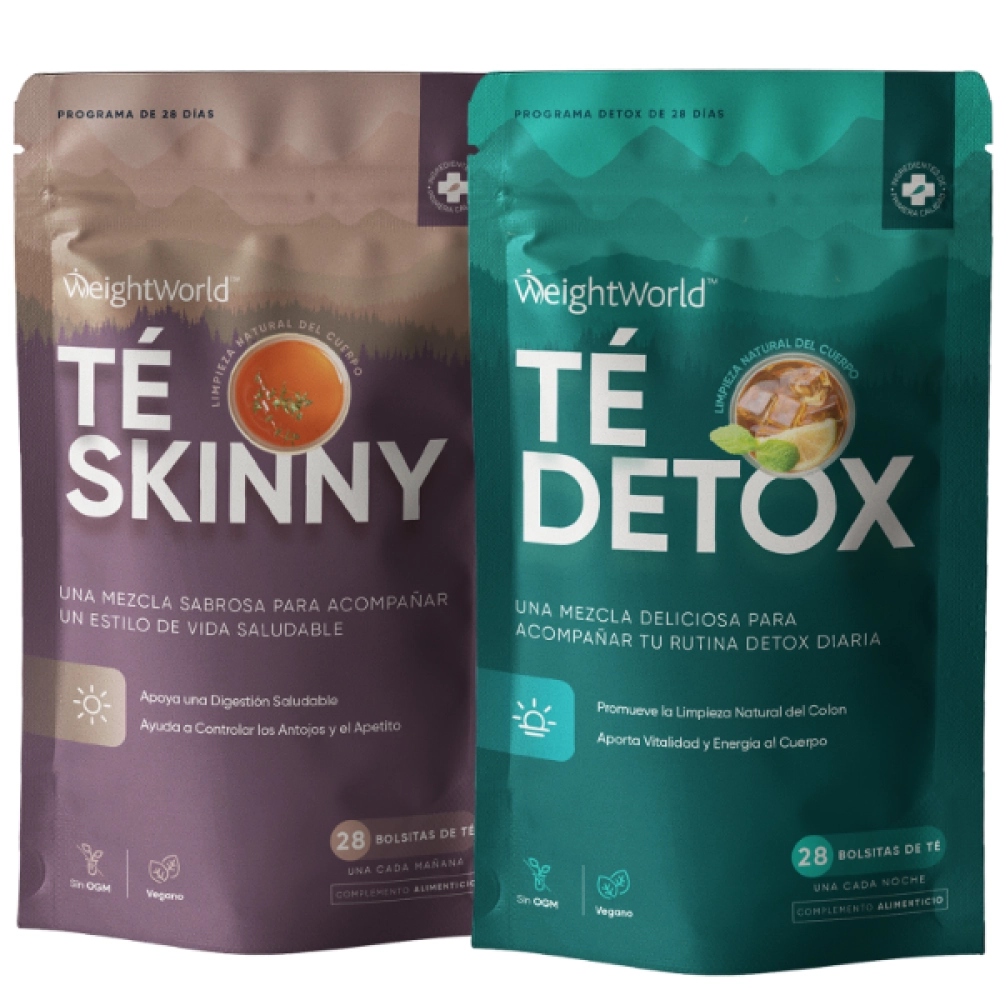 Té Adelgazante y Té Detox