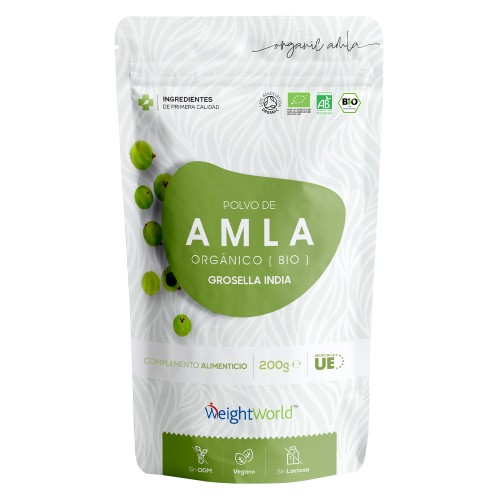 Amla en Polvo 200g Orgánico - Para la Salud del Cabello, Piel y Bienestar General