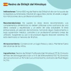 Recomendaciones para el uso de la resina de Shilajit