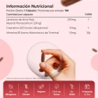 Información nutricional de la Levadura de Arroz Rojo