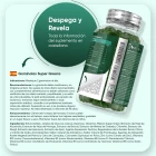 Super Greens 90 gominolas veganas, sin gluten ni OGM