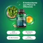 Cápsulas de vitamina E 400 UI