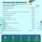 Información nutricional Colágeno Vegano