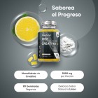 Suplemento con creatina para deporte