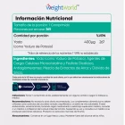 Información nutricional pastillas de Yodo