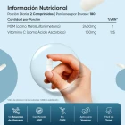 Información nutricional MSM con Vitamina C