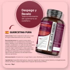 Cápsulas de quercetina fáciles de tragar