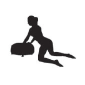 press up position for use on the exercise vibration machine
