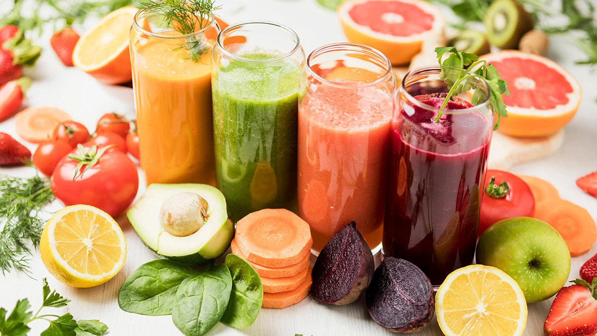 Los zumos de frutas son fuente de antioxidantes, geniales para apoyar el corazón