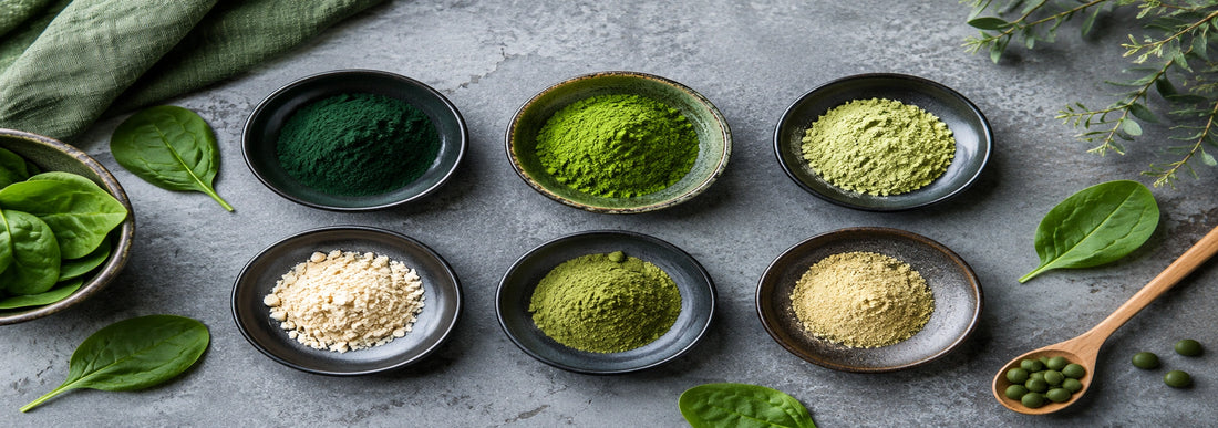 Suplementos Super Greens, el poder del verde