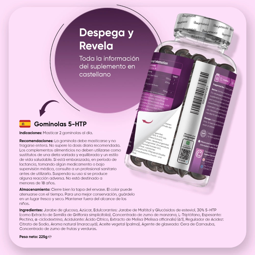 Modo de uso suplemento 5 HTP