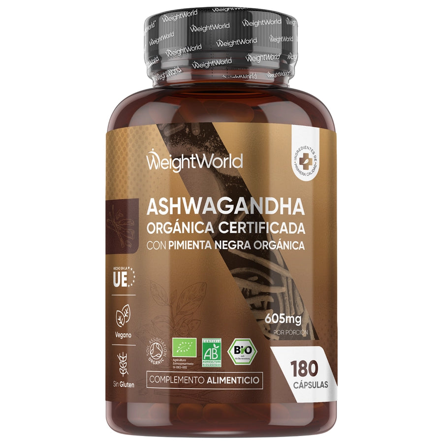 BIO Ashwagandha con Pimienta Negra Orgánica