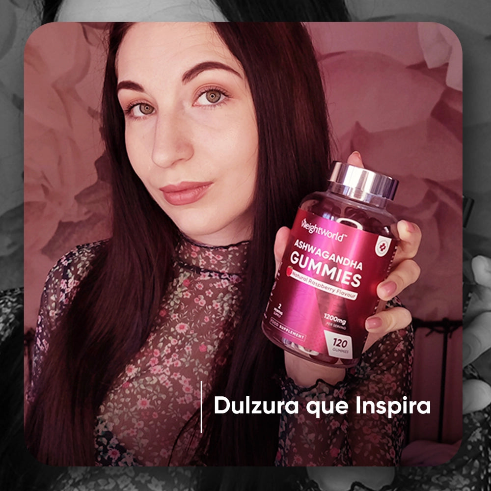 2 gummies de Ashwagandha por día