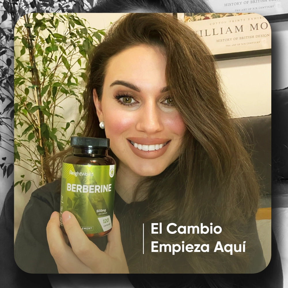 Suplemento de Berberina 500 mg