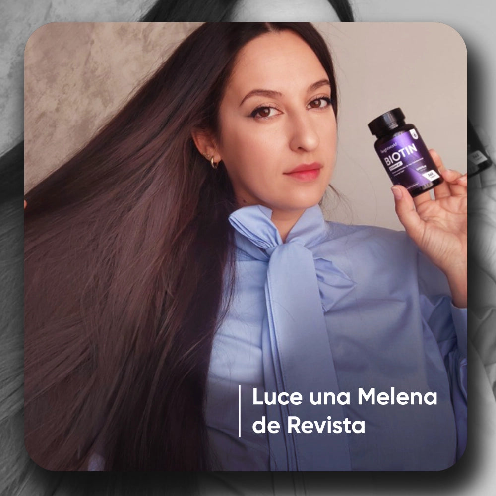 Suplemento Biotina para el cabello