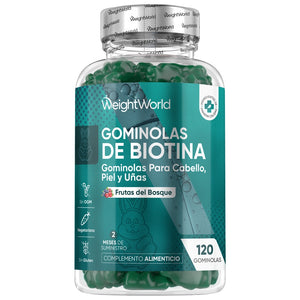 Gominolas de Biotina de WeightWorld