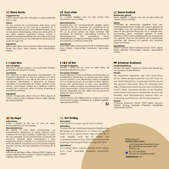 Cómo tomar las cápsulas de Ajo Negro