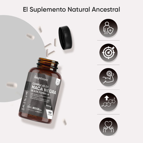 Maca Negra y Amarilla para 6 meses
