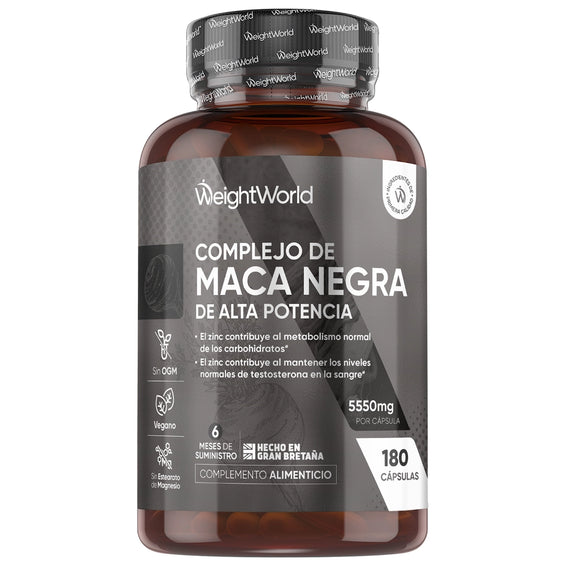 Suplemento Maca Negra y Amarilla peruana