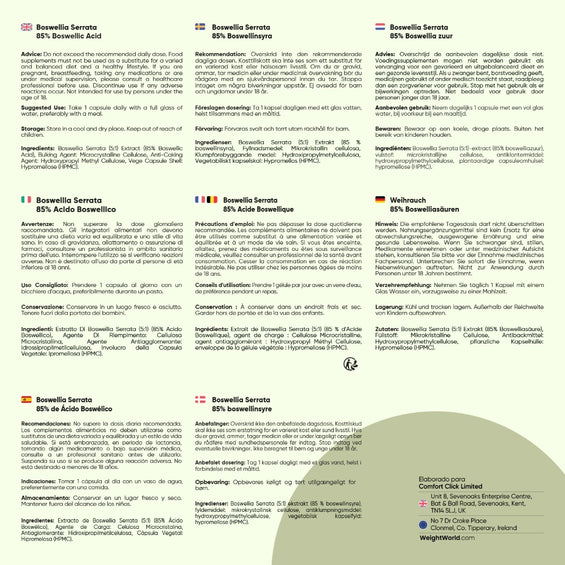Extracto de Boswellia Indicaciones