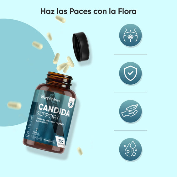 Beneficios de las cápsulas Candida Support
