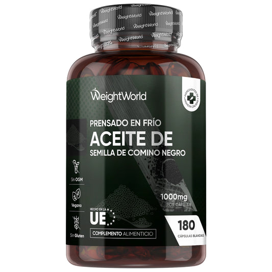 Aceite de Semilla de Comino Negro 1000 mg