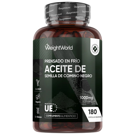 Aceite de Semilla de Comino Negro 1000 mg