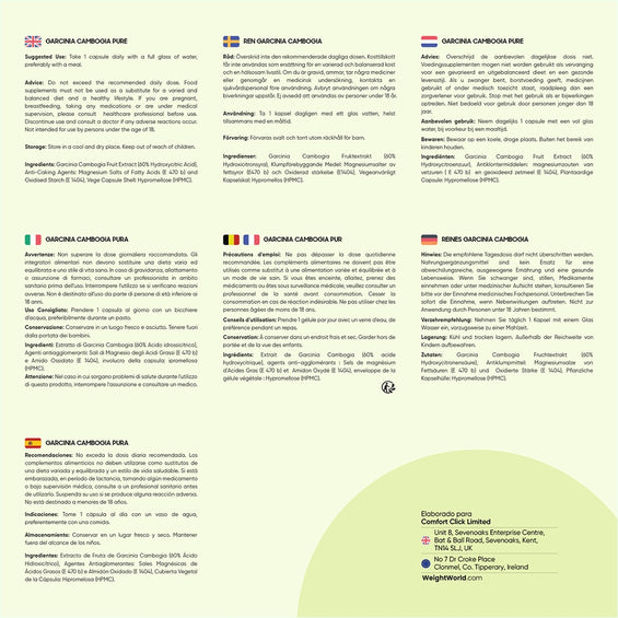 Modo de uso Garcinia