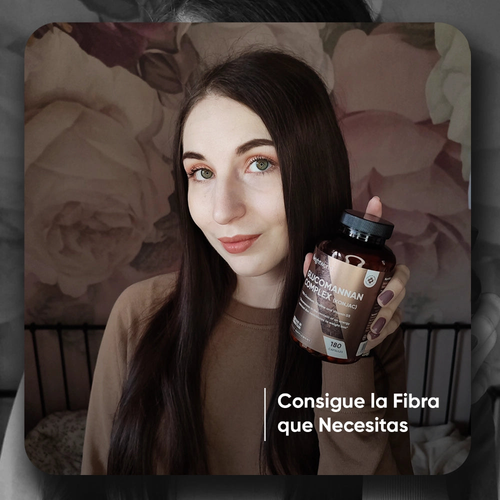 Cápsulas de Glucomanano