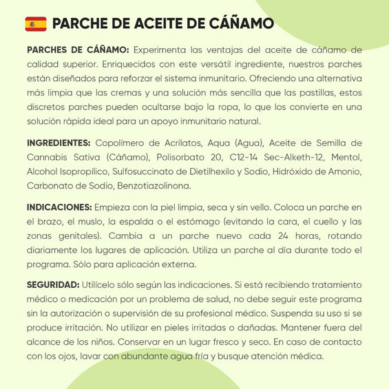 Cómo usar los parches transdérmicos