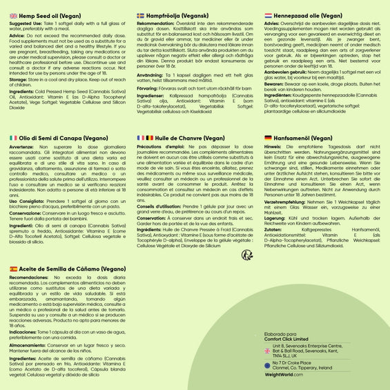 Cómo tomar las cápsulas blandas de aceite de cáñamo