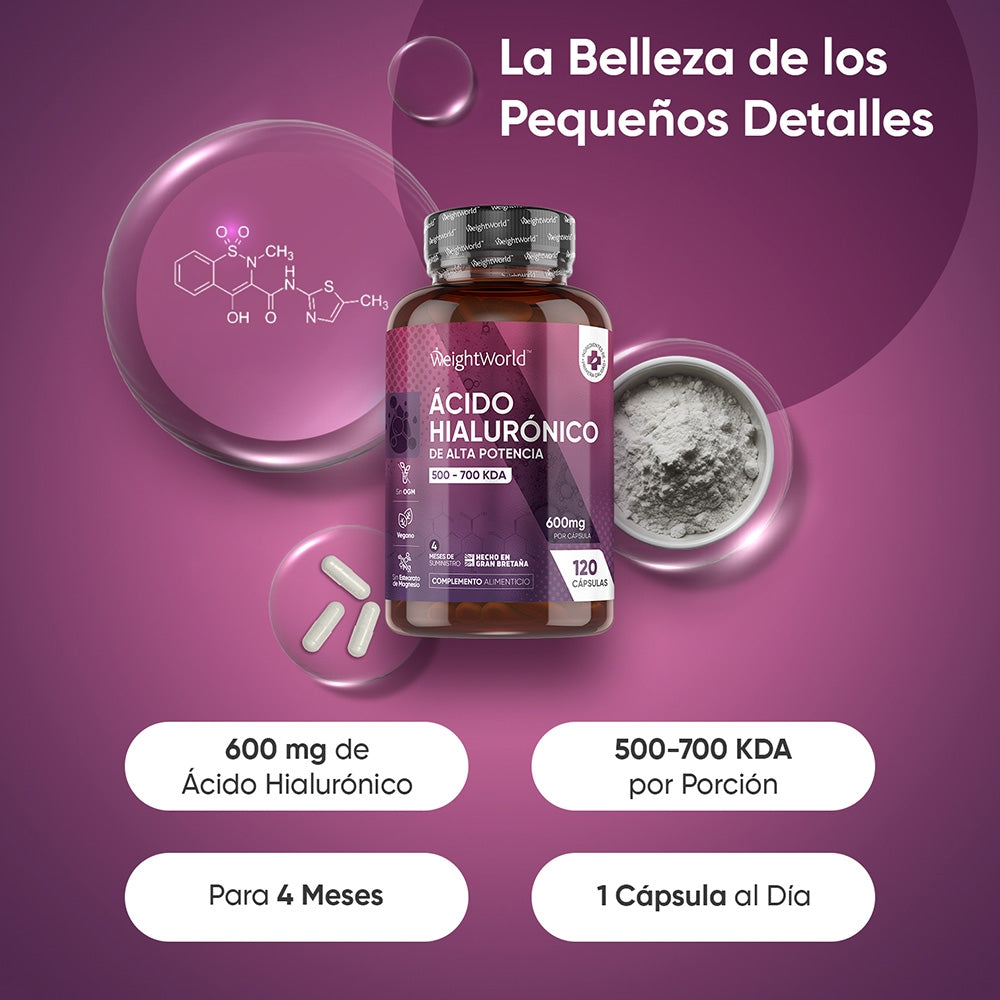 Propiedades del suplemento de Ácido Hialurónico
