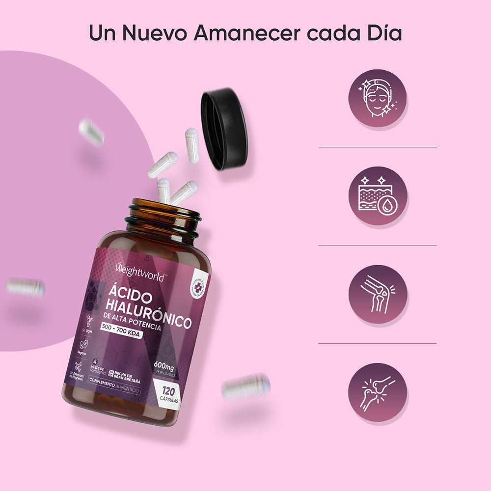 Beneficios de las cápsulas de Ácido Hialurónico